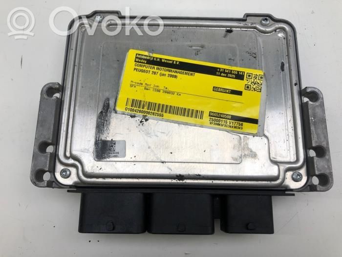 Peugeot 207 Engine control unit/module 