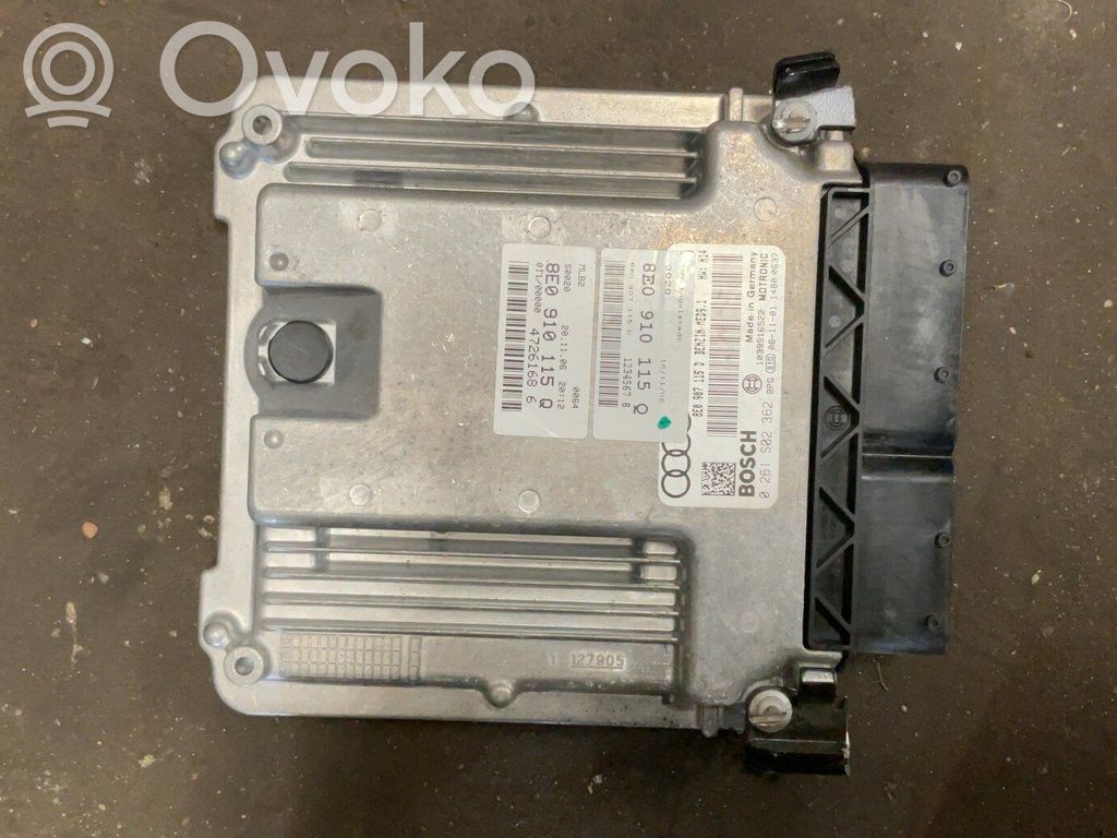 Engine control unit/module   8E0910115QX,8E0910115QX