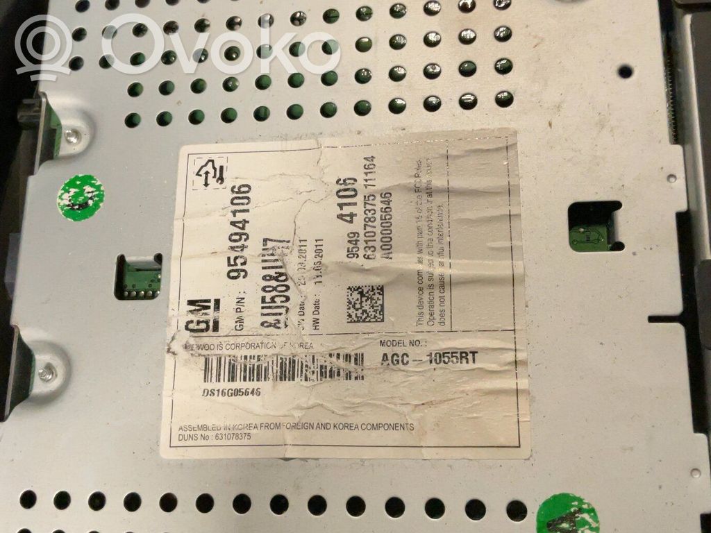 GPS navigation control unit/module   95063669,95063669,95063669