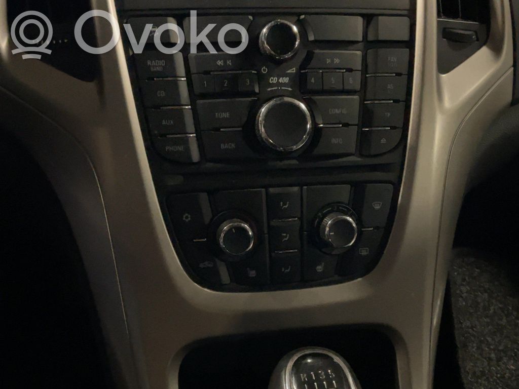 Opel Astra J Climate control unit 