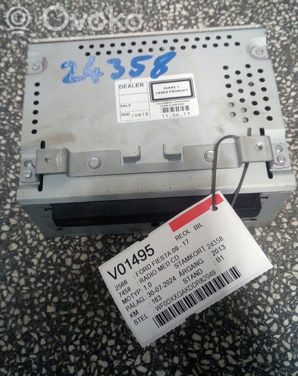 Ford Fiesta GPS navigation control unit/module 