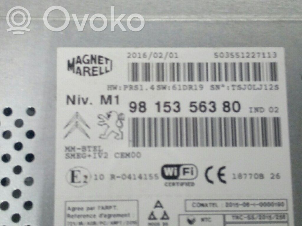 GPS navigation control unit/module   9815356380,1614449880,1621264480,9815356380