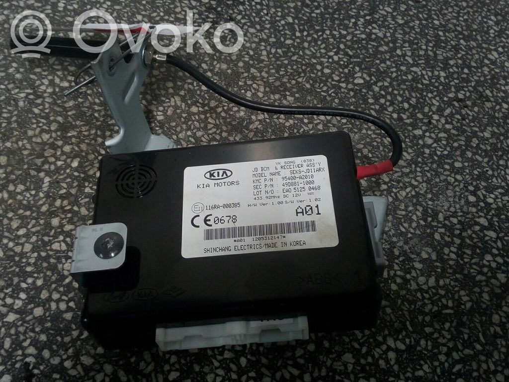 KIA Ceed Módulo de confort/conveniencia 