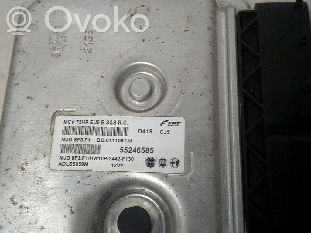 Peugeot Bipper Engine control unit/module 