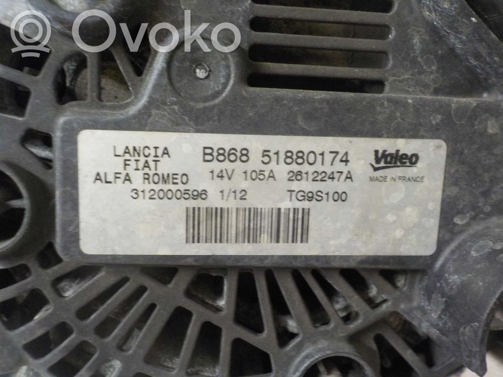 Fiat Punto Evo Generator/alternator 