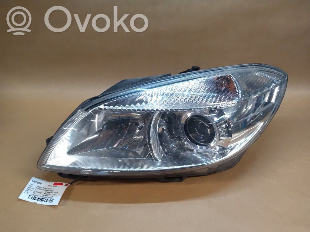 Skoda Fabia Mk2 (5J) Phare frontale 