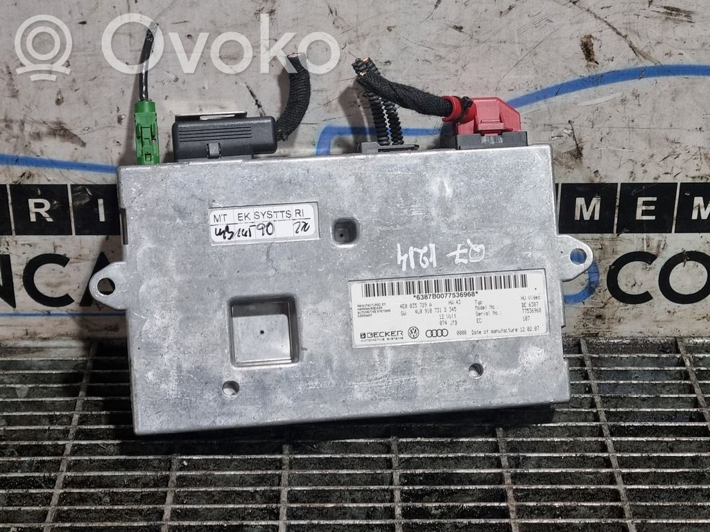 Audi Q7 4L Other control units/modules 