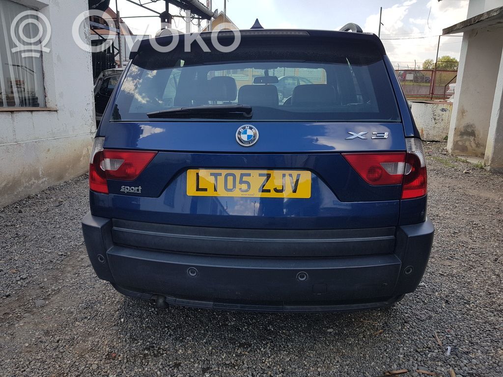 BMW X3 E83 Galinis dangtis (bagažinės) 
