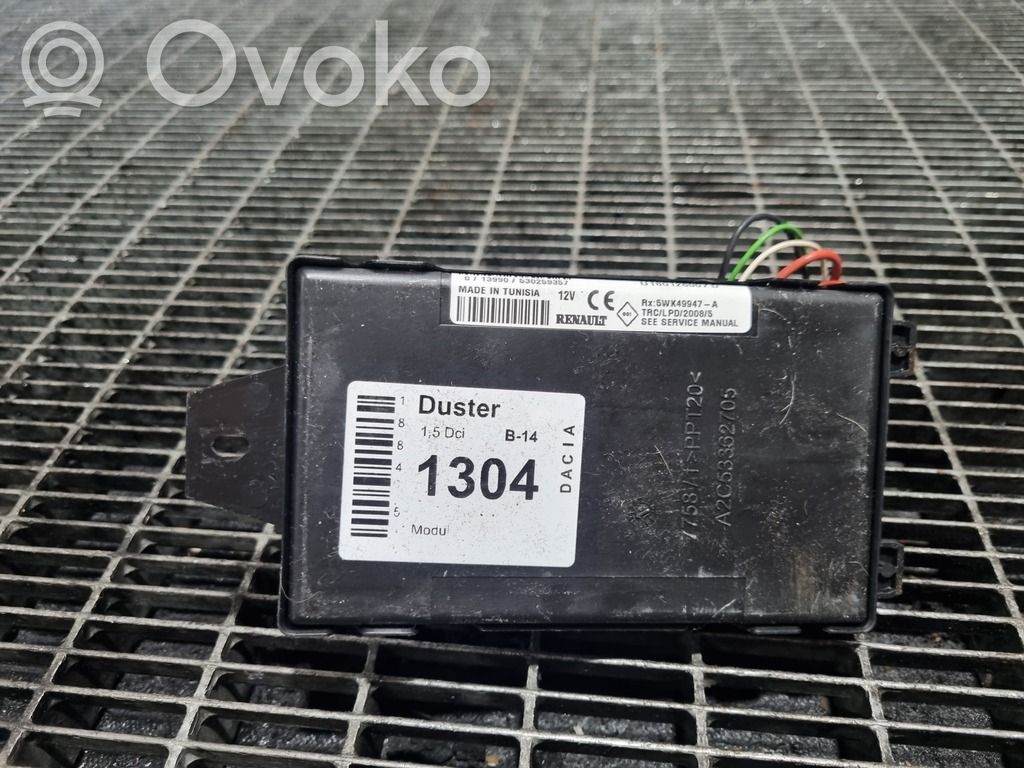 Dacia Duster Other control units/modules 