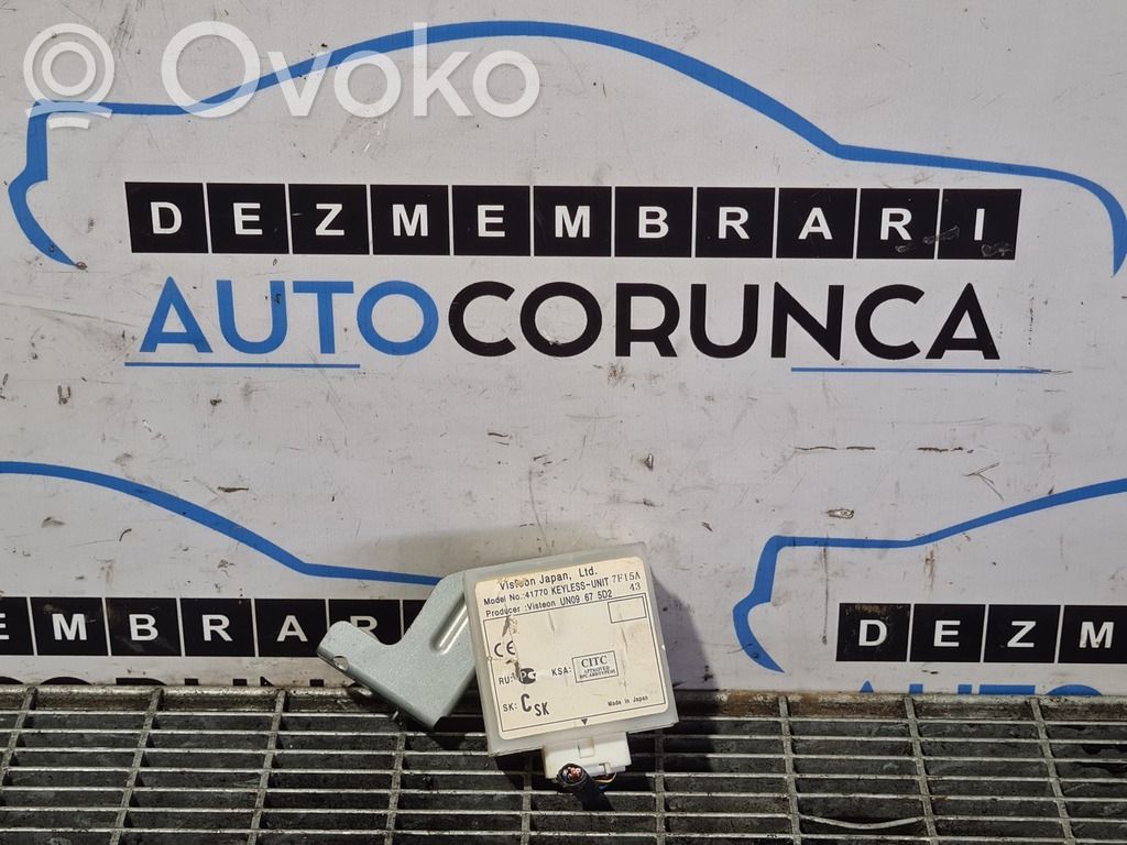 Mazda BT-50 Other control units/modules 