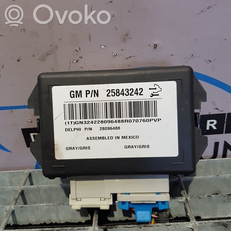 Autres unités de commande / modules   25843242,CONFORTBCM