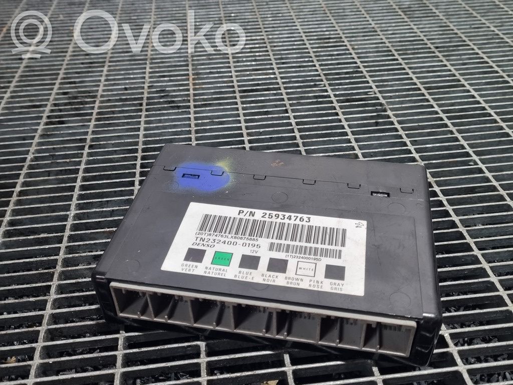 Chevrolet Captiva Other control units/modules 