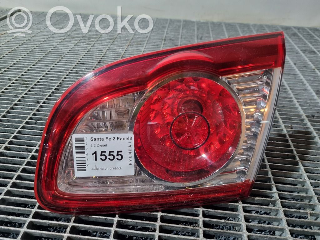 Hyundai Santa Fe Lampy tylnej klapy bagażnika 
