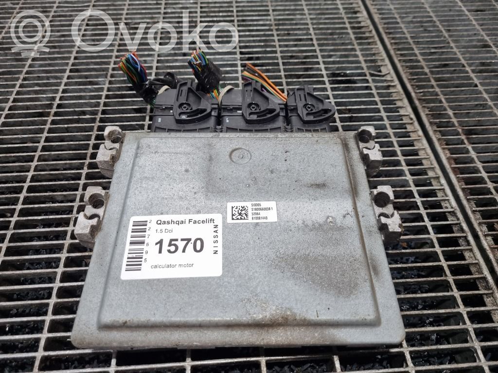 Nissan Qashqai Unidad de control/módulo ECU del motor 