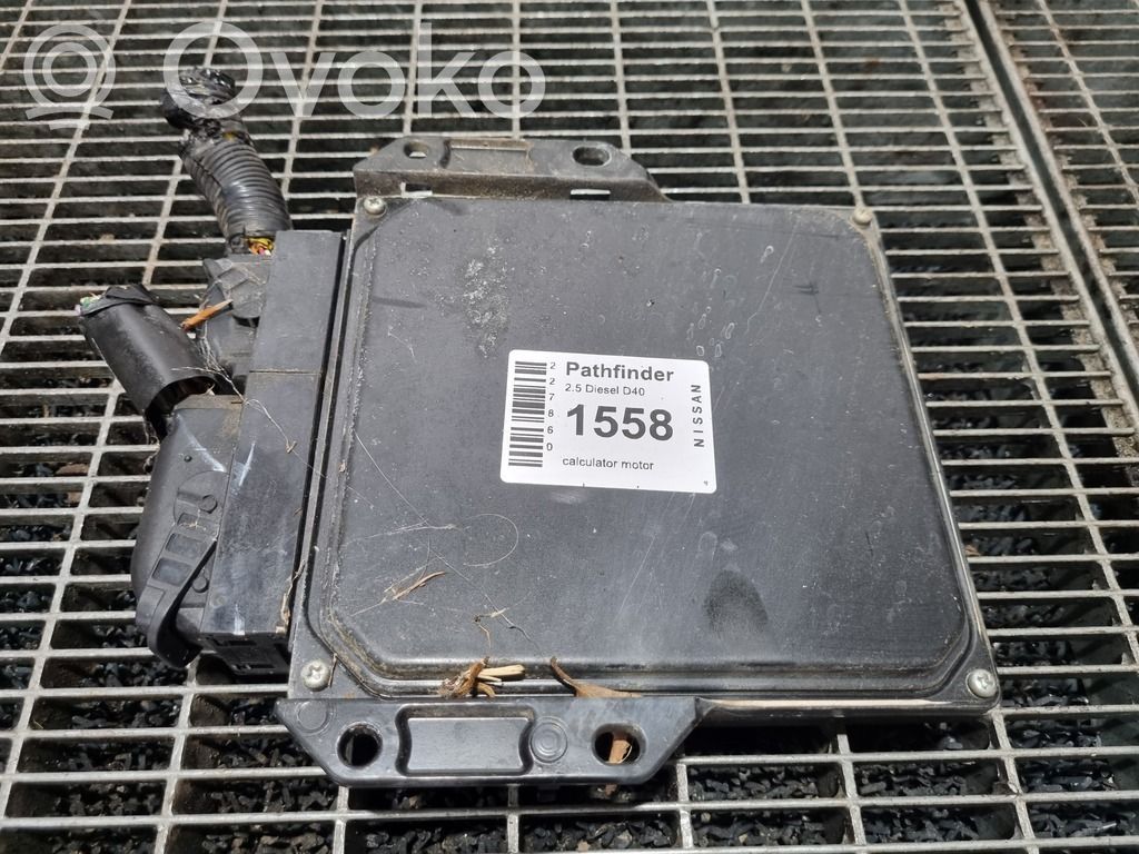 Nissan Pathfinder R51 Komputer / Sterownik ECU silnika 