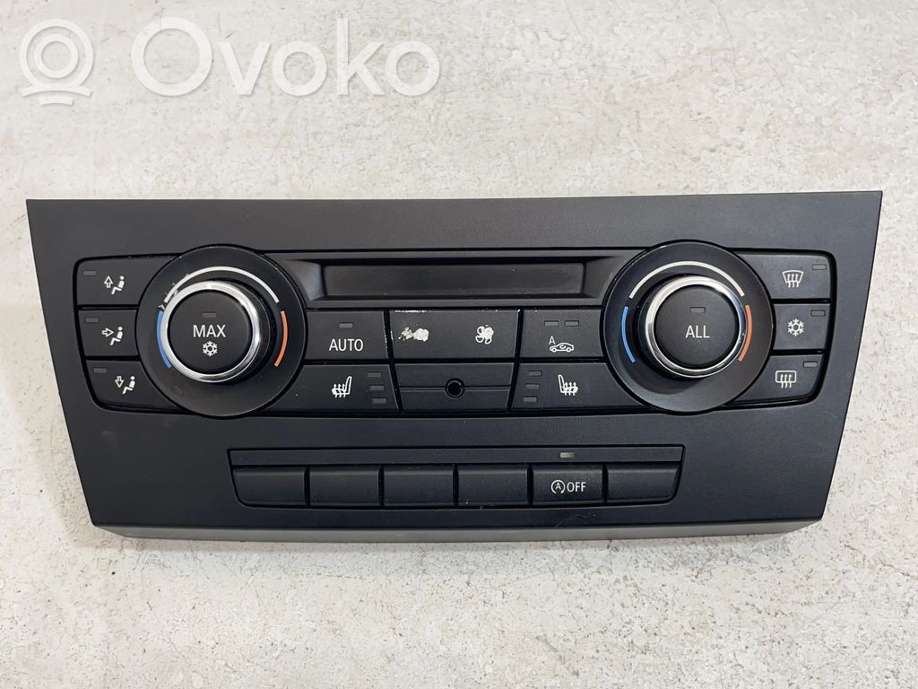 BMW 3 E92 E93 Air conditioning/heating control unit 