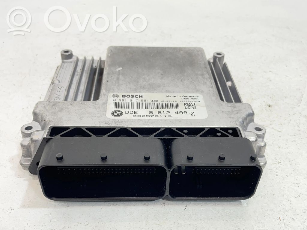 BMW X1 E84 Dzinēja vadības bloks 