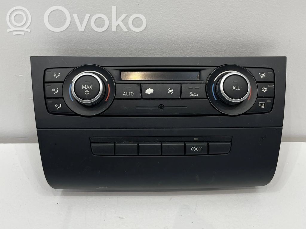 BMW 1 E81 E87 Air conditioning/heating control unit 