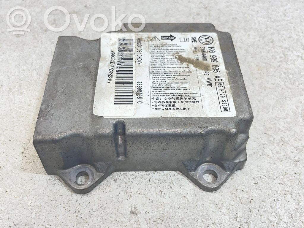 Volkswagen Scirocco Unitate/modul de comandă airbaguri 