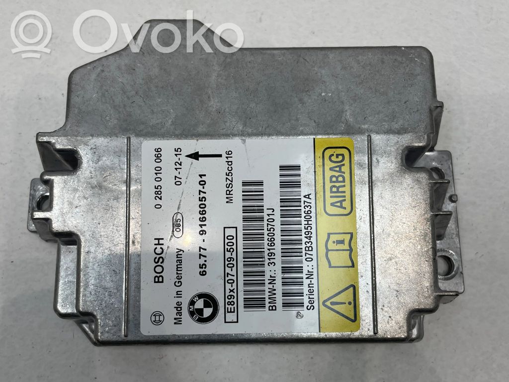 Airbag control unit/module   6577916605701,65779166057,9166057,0285010066