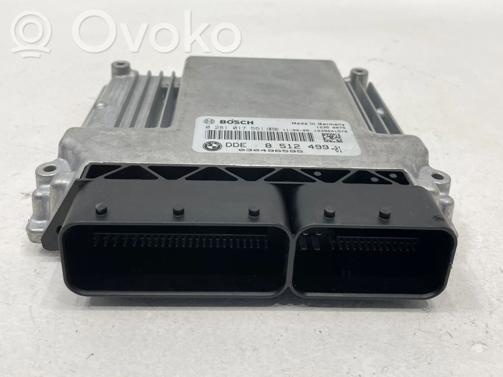 BMW 1 E81 E87 Variklio valdymo blokas 