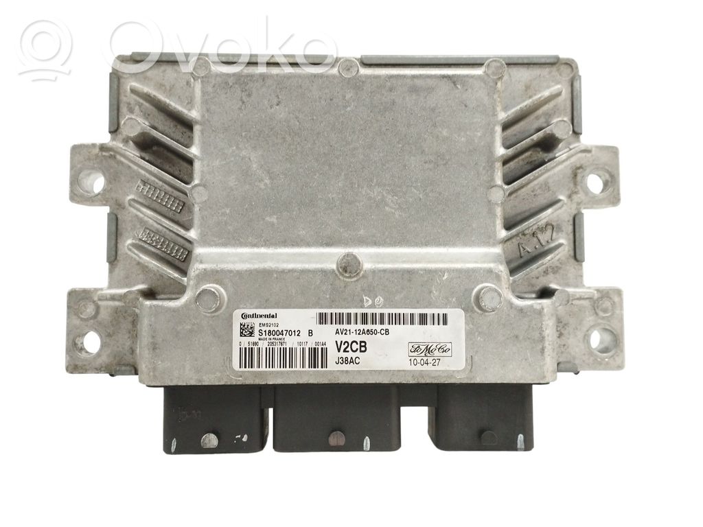 Unidad de control/módulo del motor   AV2112A650CB,S180047012B