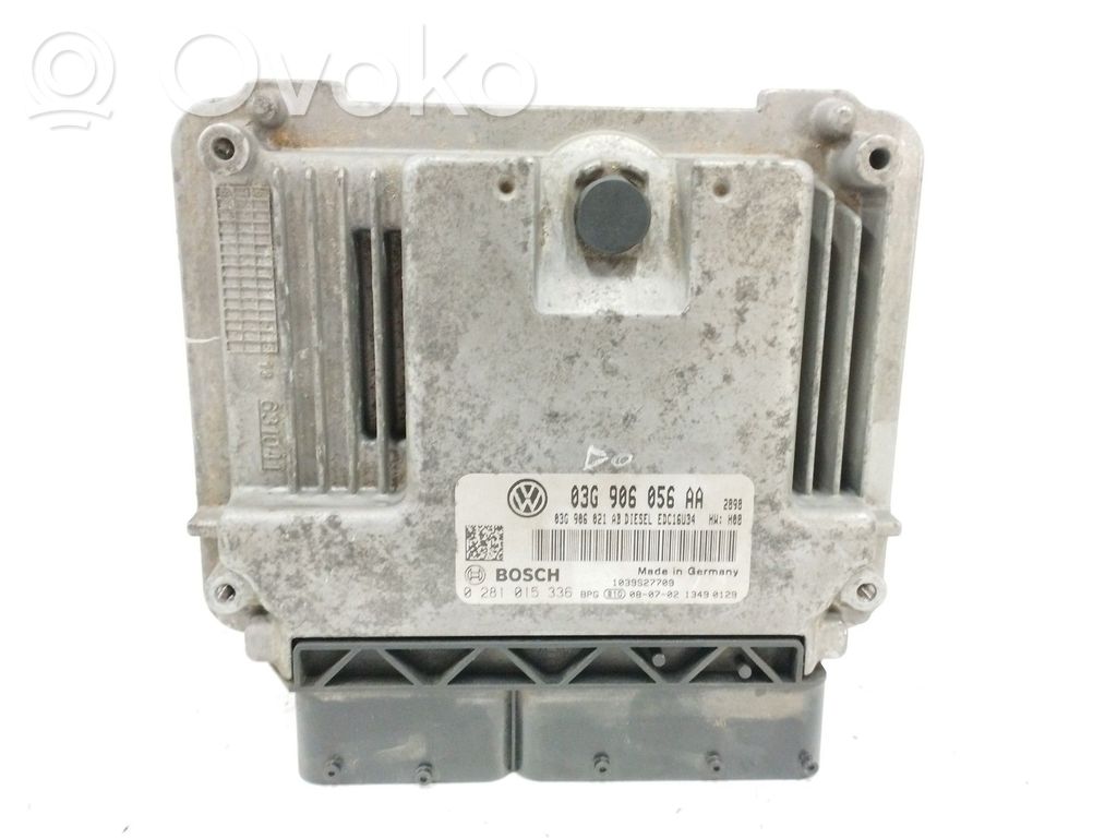 Engine control unit/module   03G906056AA,0281015336