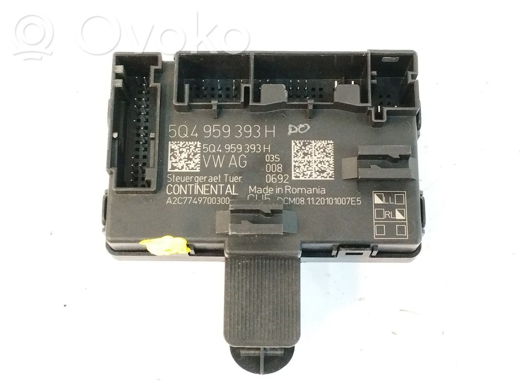 Autres unités de commande / modules   5Q4959393H,CONTROLDEPUERTA,A2C7749700300