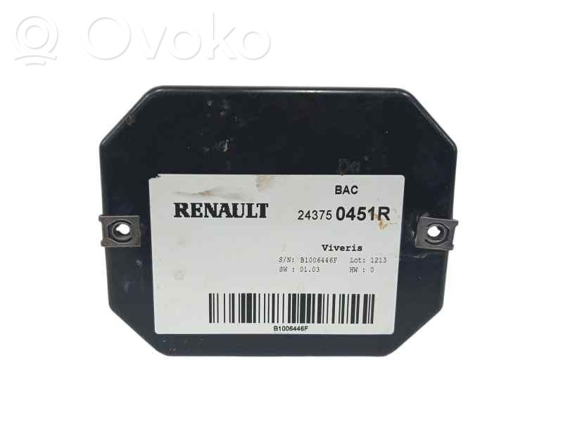 Renault Zoe Autres unités de commande / modules 
