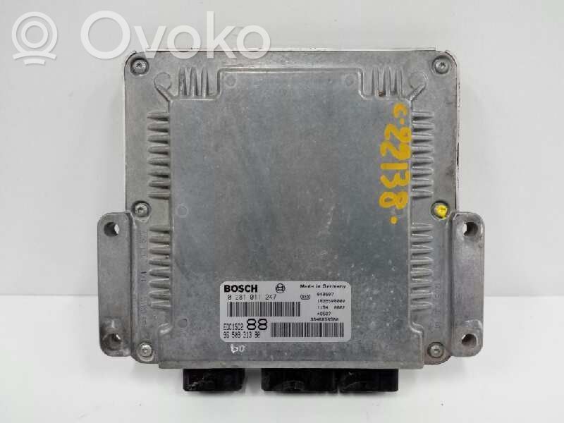Engine control unit/module   9650931380,0281011247