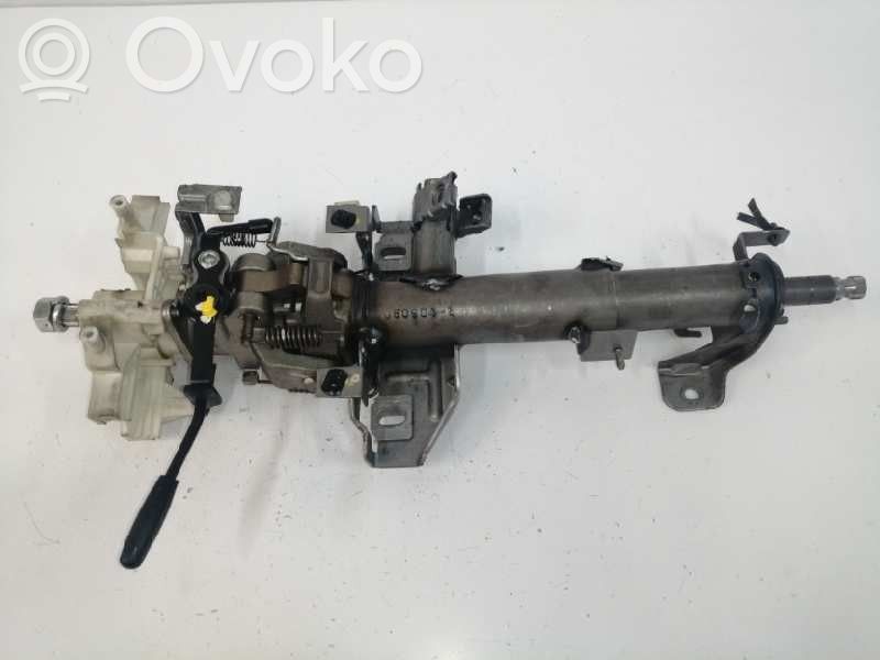Steering wheel axle