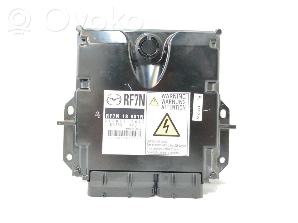 Unidad de control/módulo del motor   RF7N18881N,2758006670