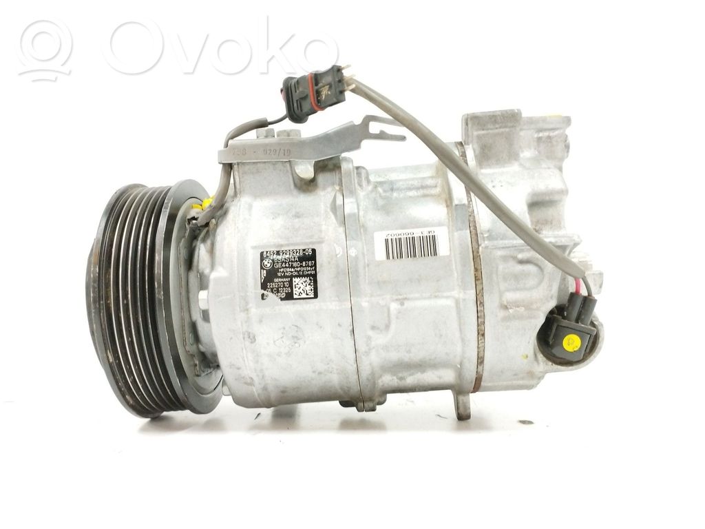 BMW 4 F32 F33 Ilmastointilaitteen kompressorin pumppu (A/C) 