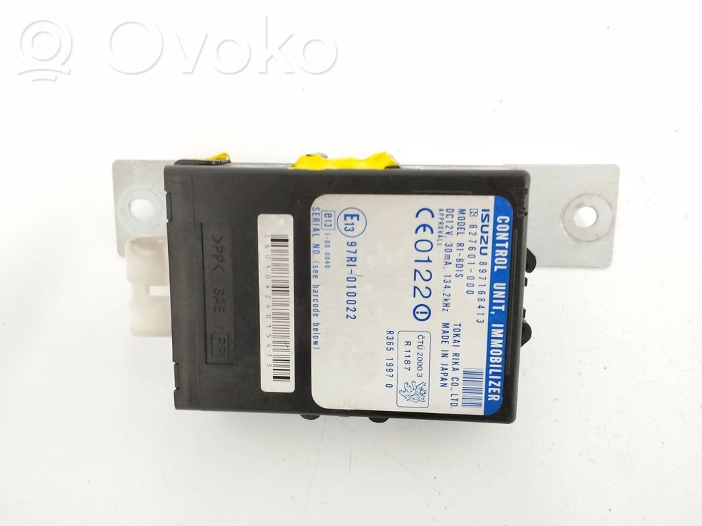 Isuzu Trooper Other control units/modules 