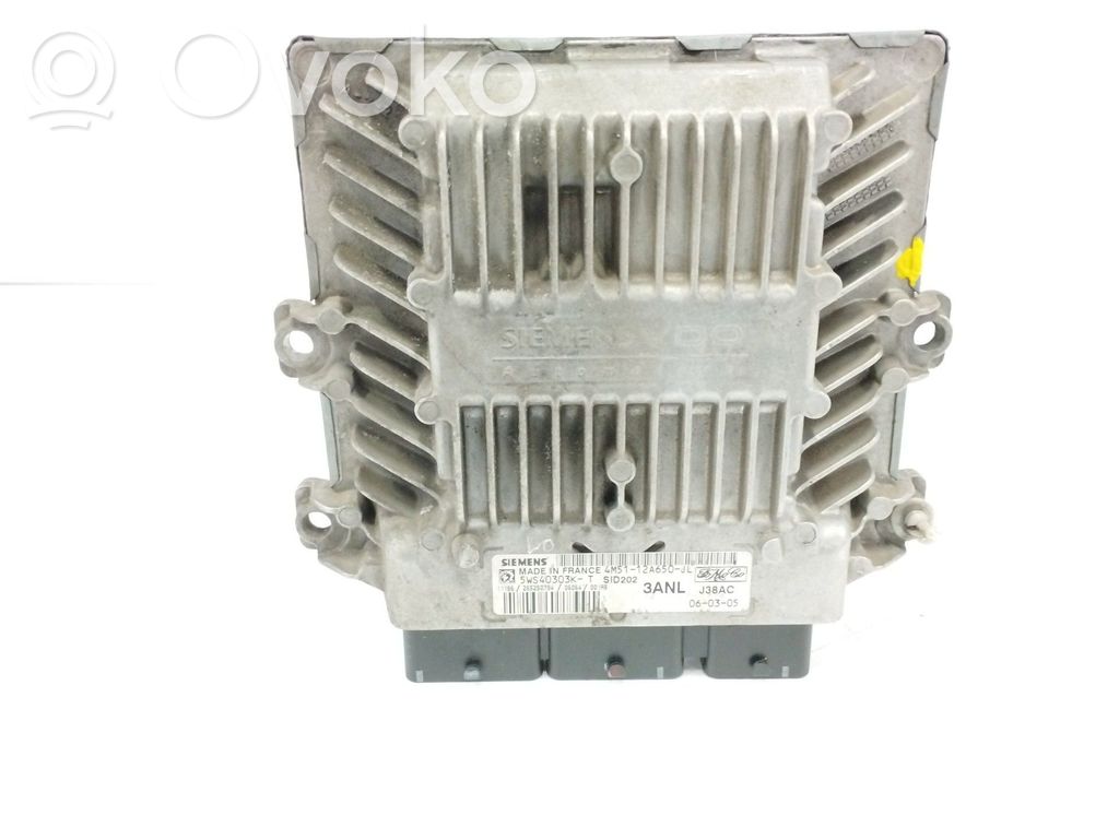 Unidad de control/módulo del motor   4M5112A650JL,5WS40303KT