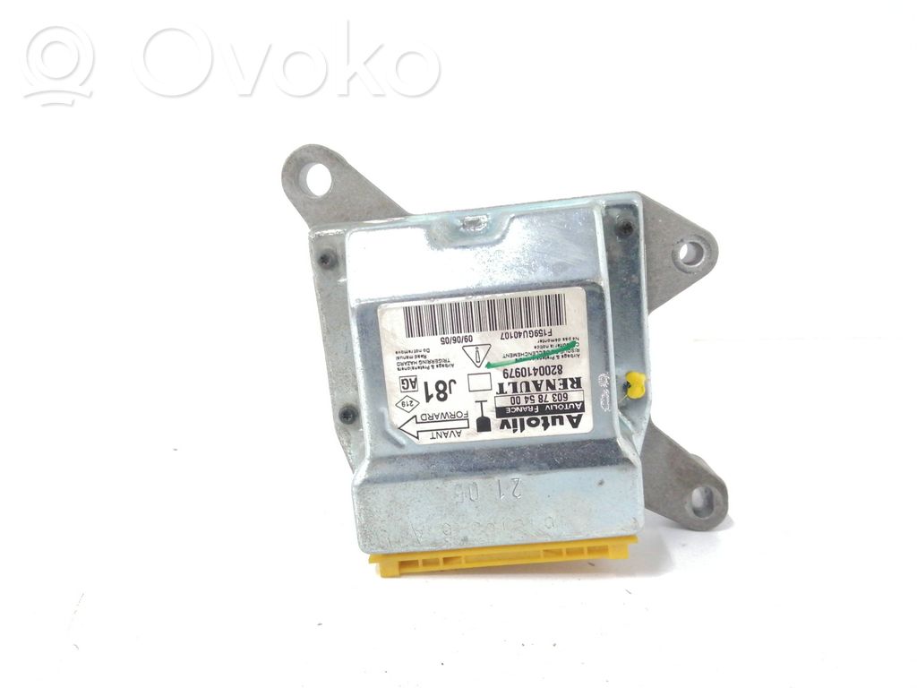 Centralina/modulo airbag   8200410979,603785400