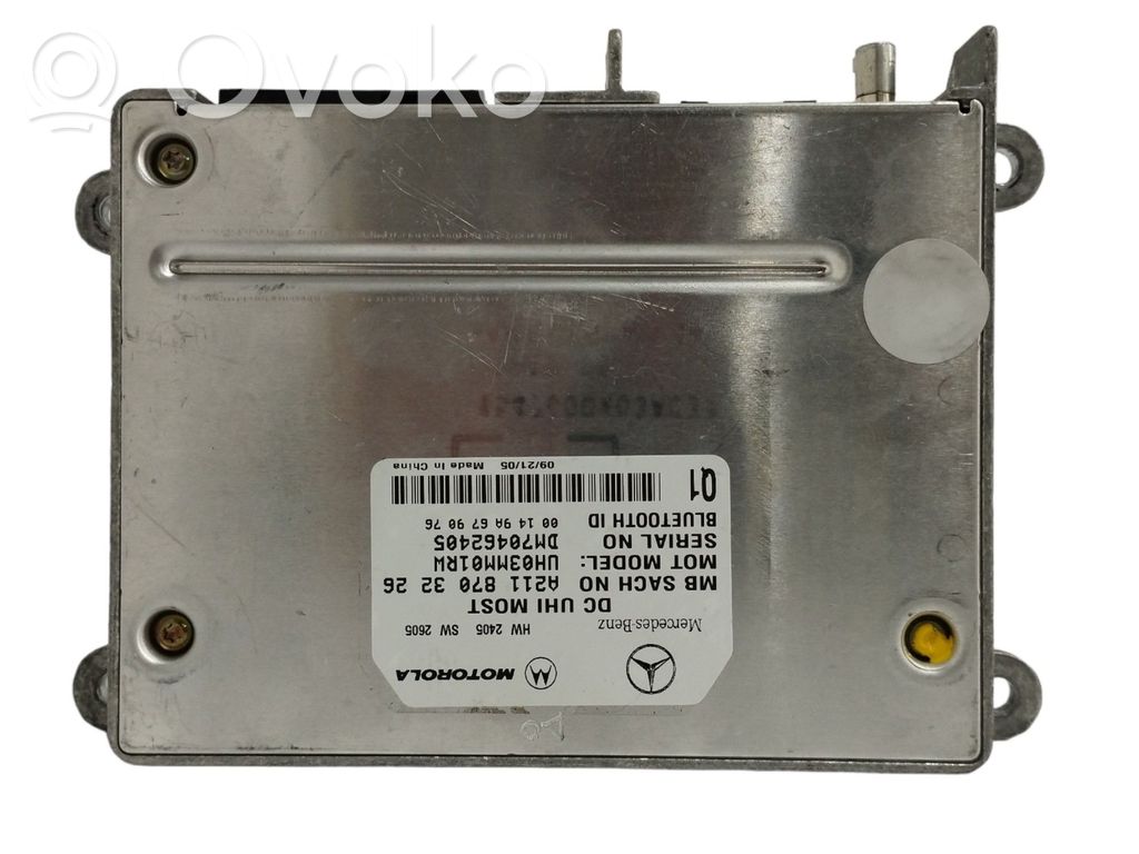 Otras unidades de control/módulos   A2118703226