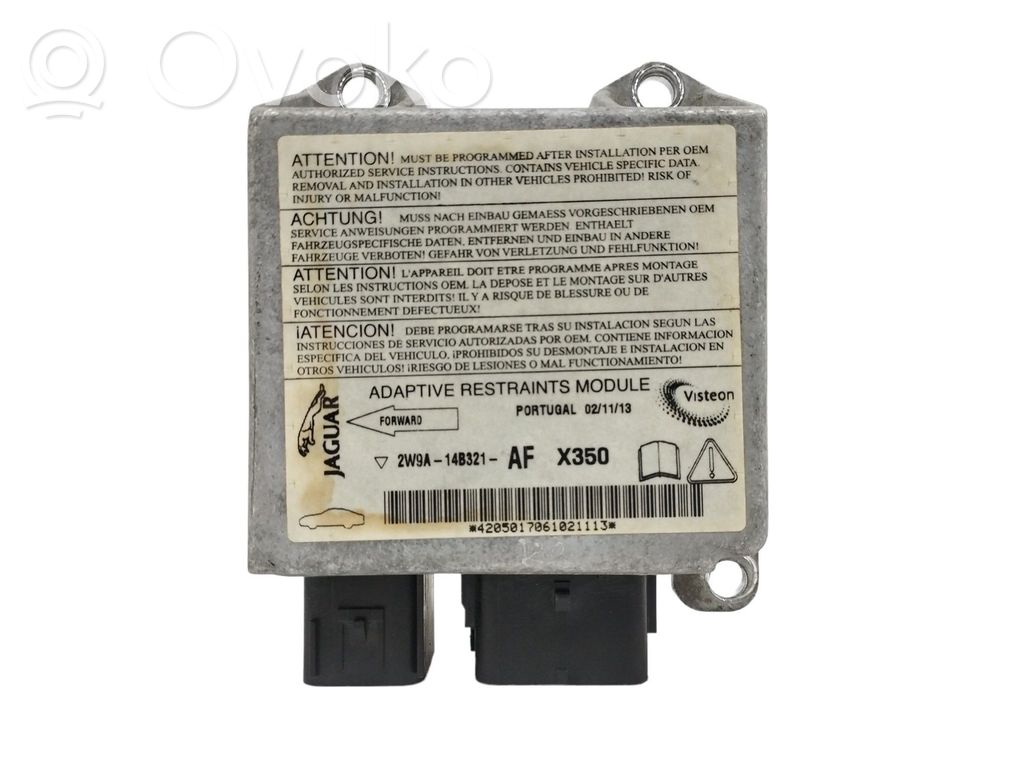 Centralina/modulo airbag   2W9A14B321AF