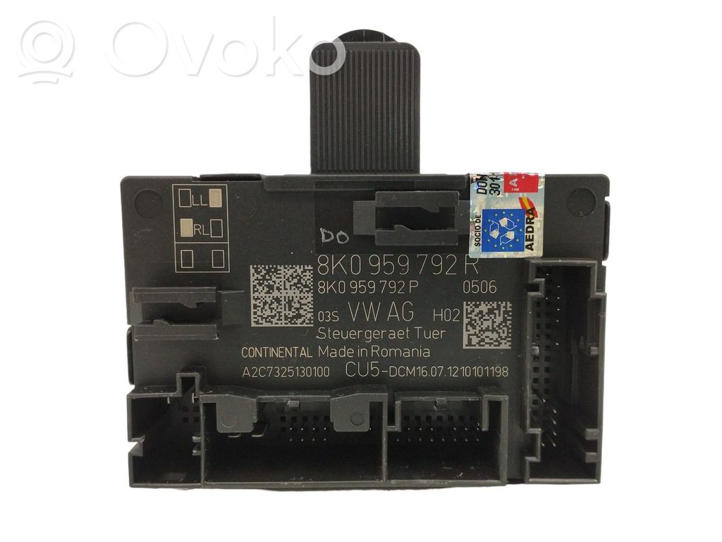 Audi Q5 SQ5 8R Alte unități/module de control 