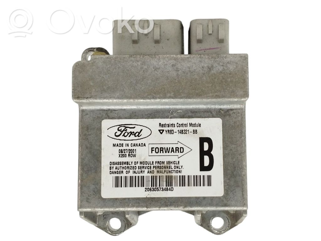 Airbag control unit/module   YR8314B321BB