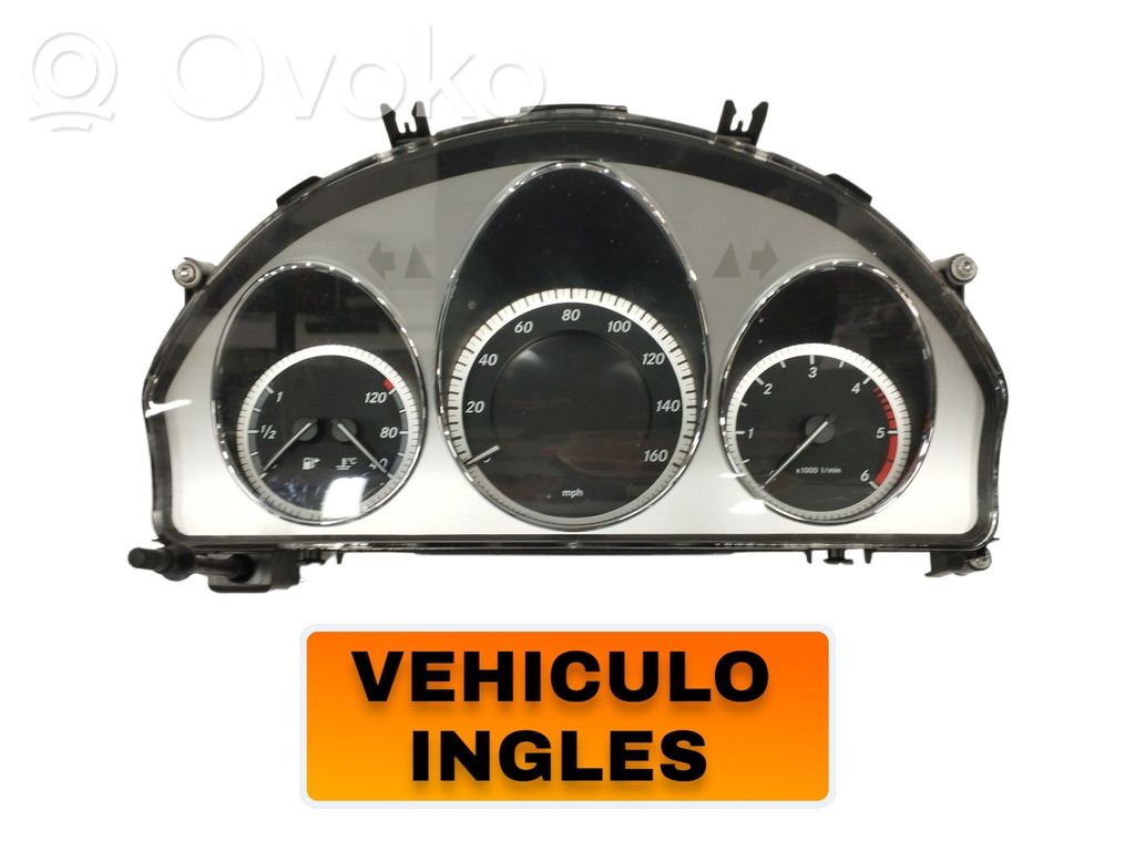 Mercedes-Benz C W204 Tachimetro (quadro strumenti) 
