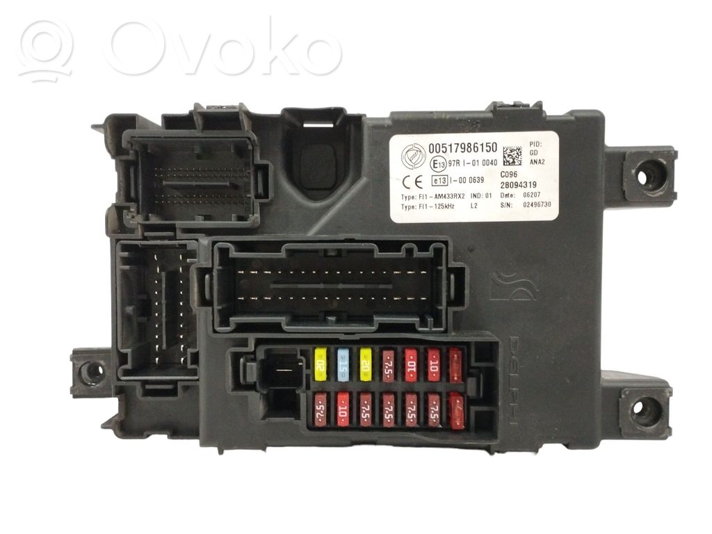 Fiat Grande Punto Unitate control BSM