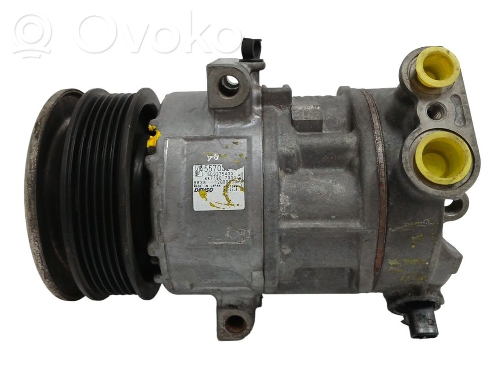 Fiat Grande Punto Compressore aria condizionata (A/C) (pompa) 