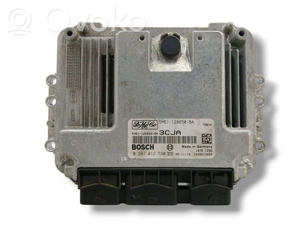 Engine control unit/module   5M6112A650BA,0281012530