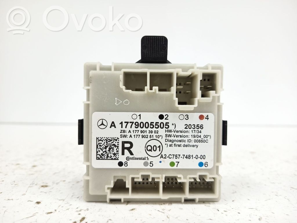 Mercedes-Benz CLA C118 X118 Alte unități/module de control 