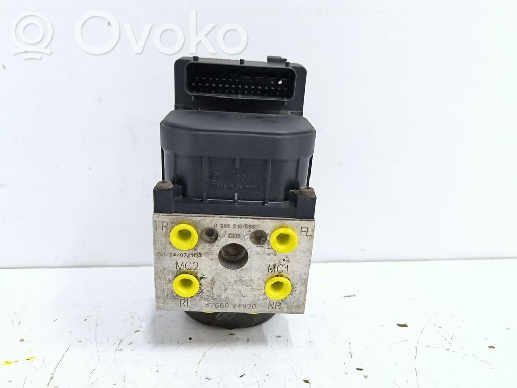 ABS Steuergerät   0265216586,476608F820