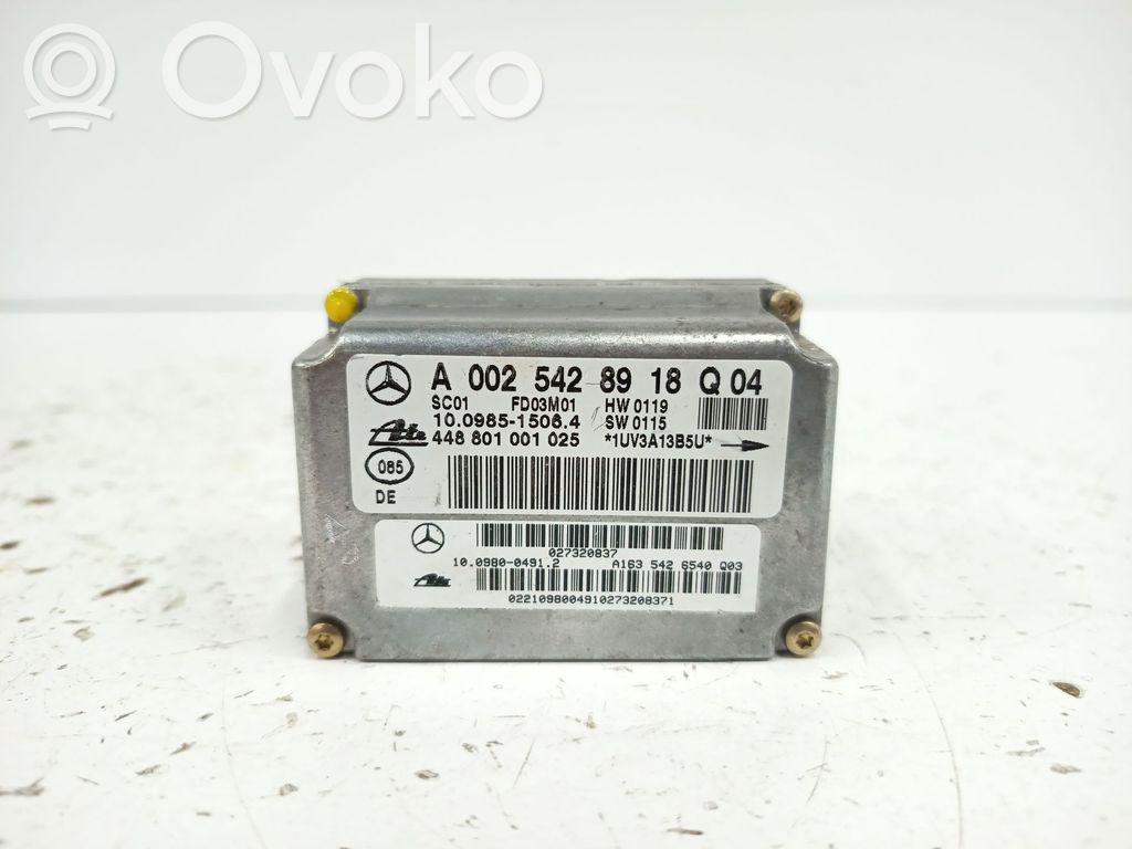 Mercedes-Benz ML W163 Inne komputery / moduły / sterowniki 