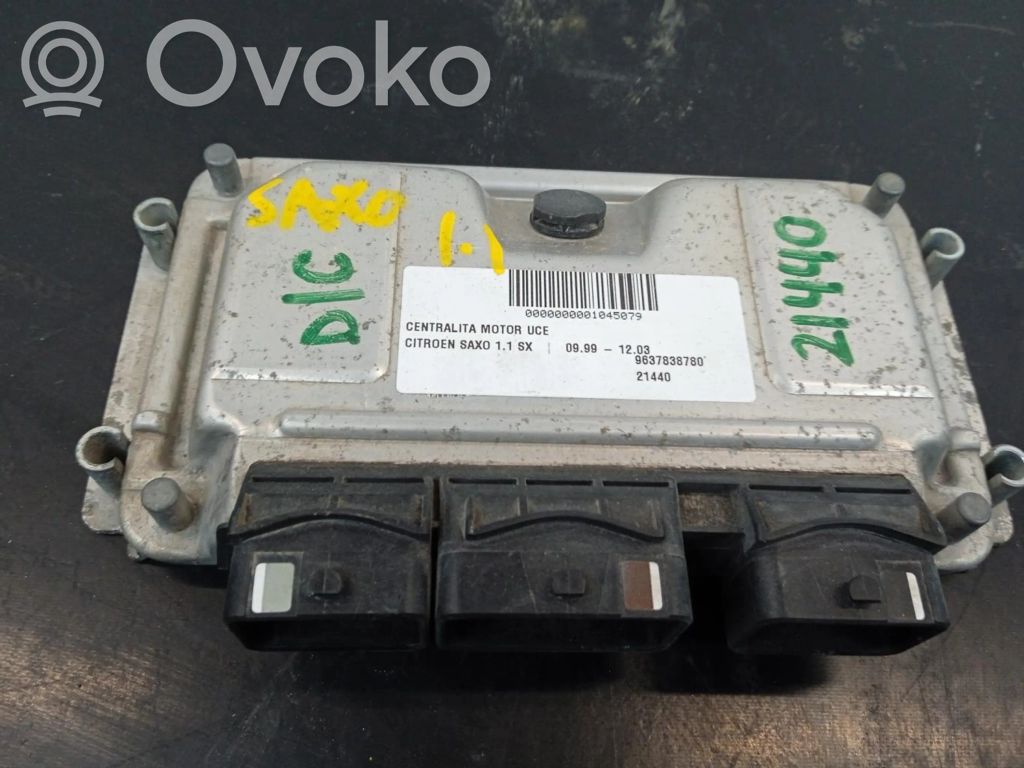 Unidad de control/módulo ECU del motor   9637838780