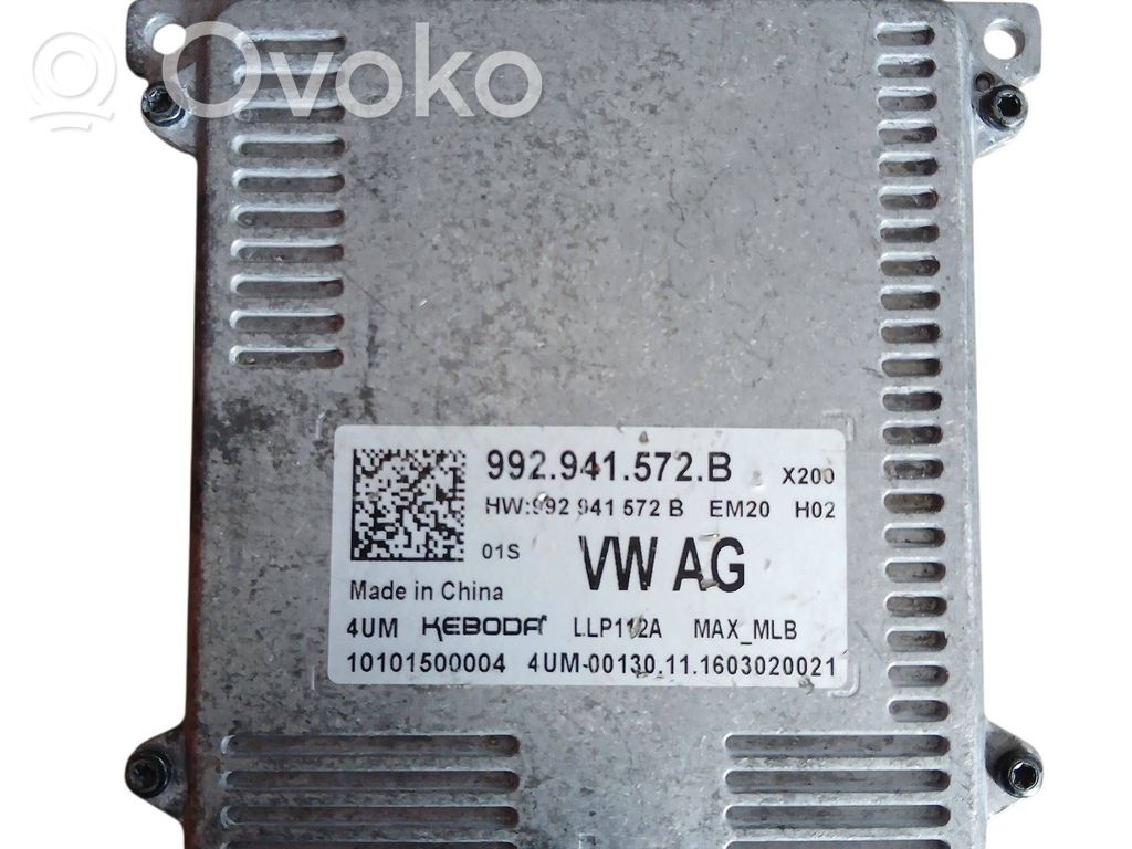 Sterownik / moduł świateł Xenon   992941572B,10101500004