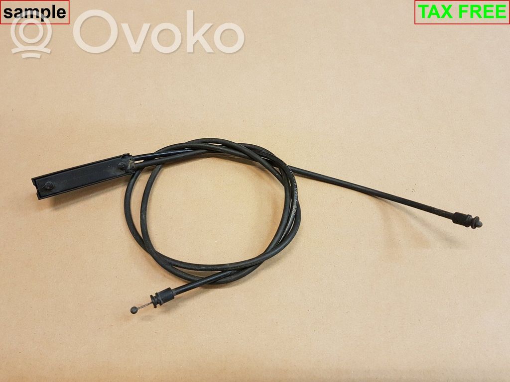 BMW 3 E90 E91 Engine bonnet/hood lock release cable 